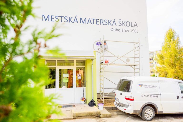 Materská škola na ulici Odbojárov v Dolnom Kubíne. FOTO: Ján Prílepok