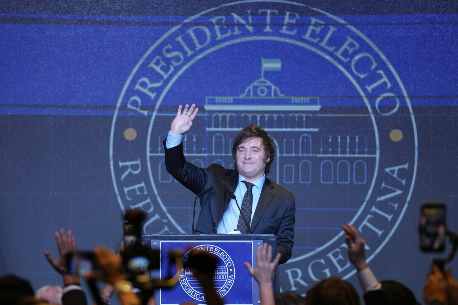Javier Milei. Foto: TASR/AP