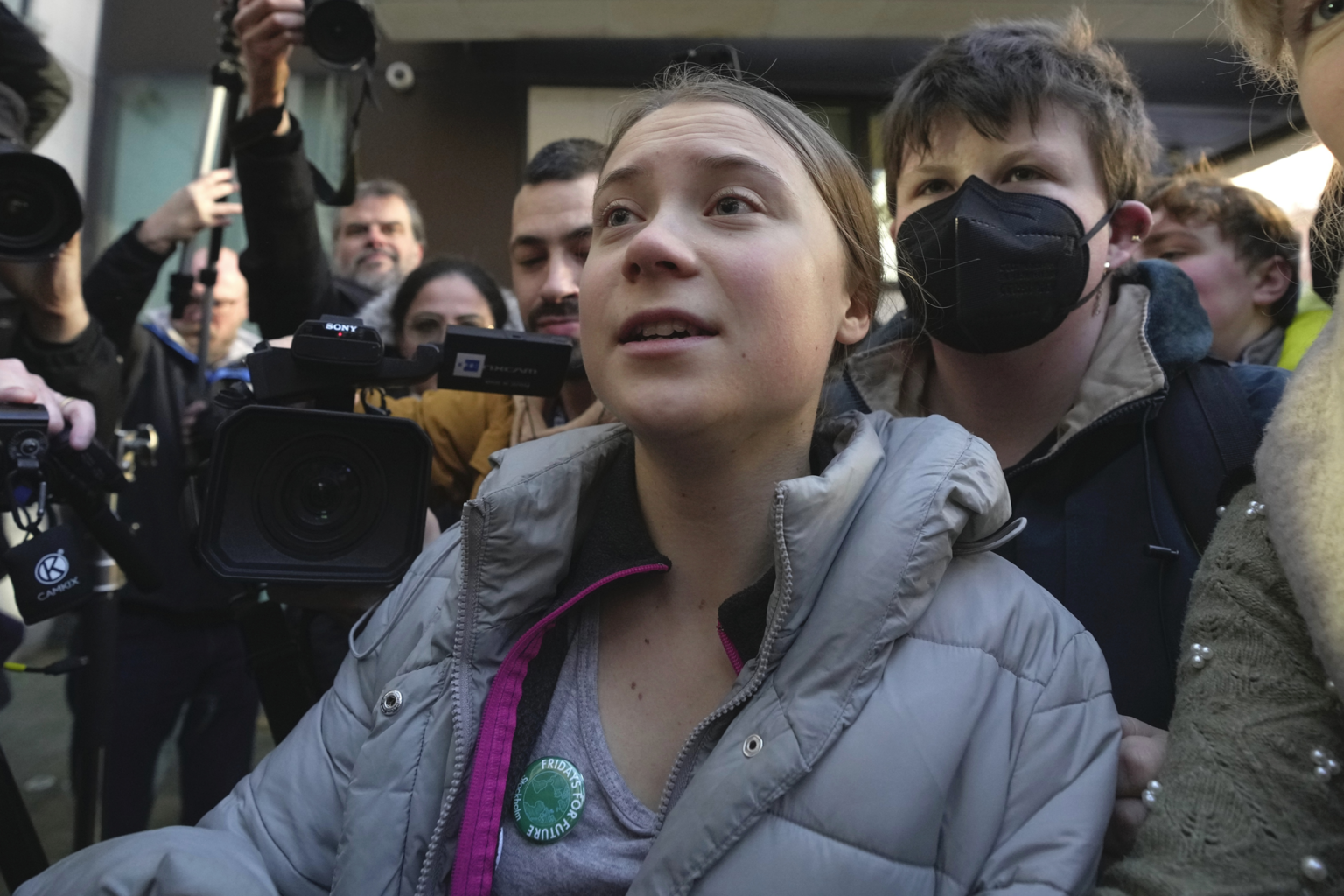 Greta Thunbergová. Foto: TASR/AP