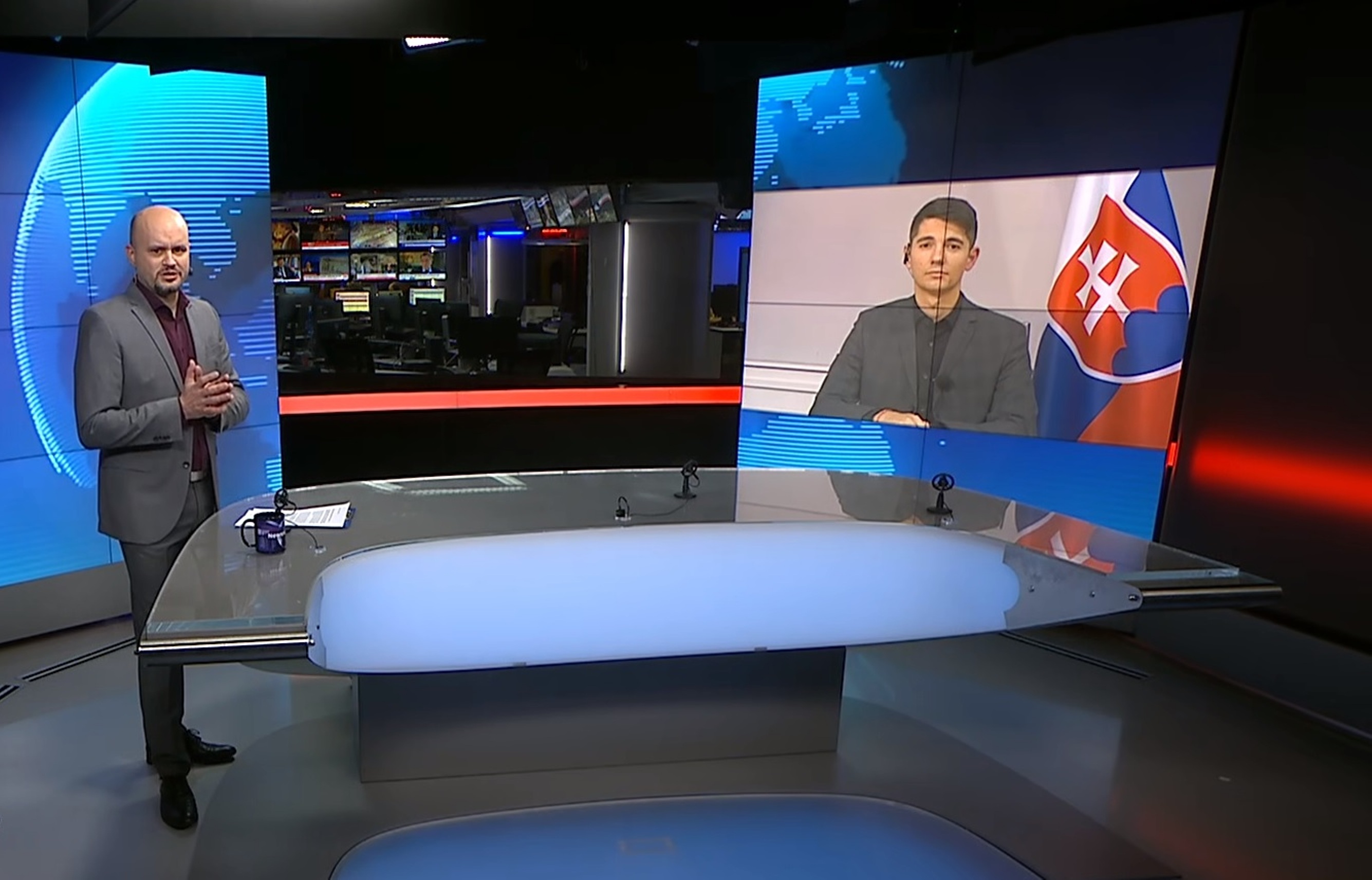 Erik Kaliňák v ČT24. Moderátor urobil médiám medvediu službu