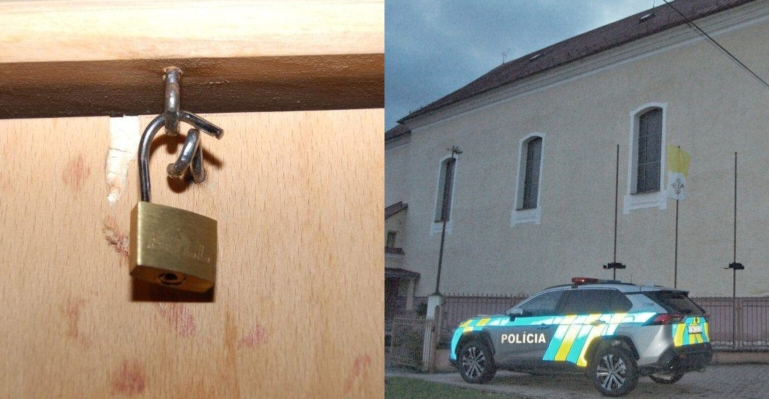 Zlodej zabudol morálny kompas doma. Foto: Polícia 