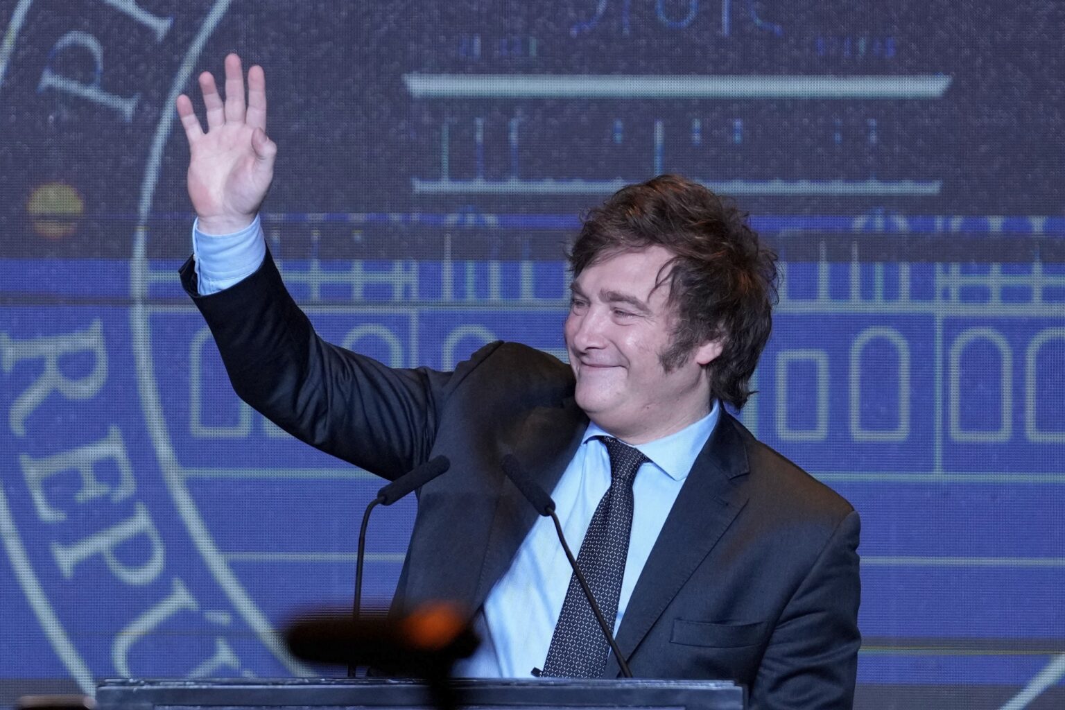 Javier Milei. Foto: TASR/AP