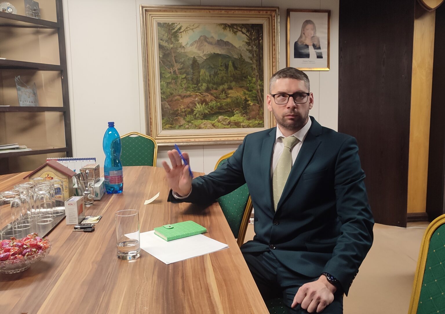 Nový riaditeľ Správy Tatranského národného parku Peter Olexa. Foto: Rastislav Ovšonka
