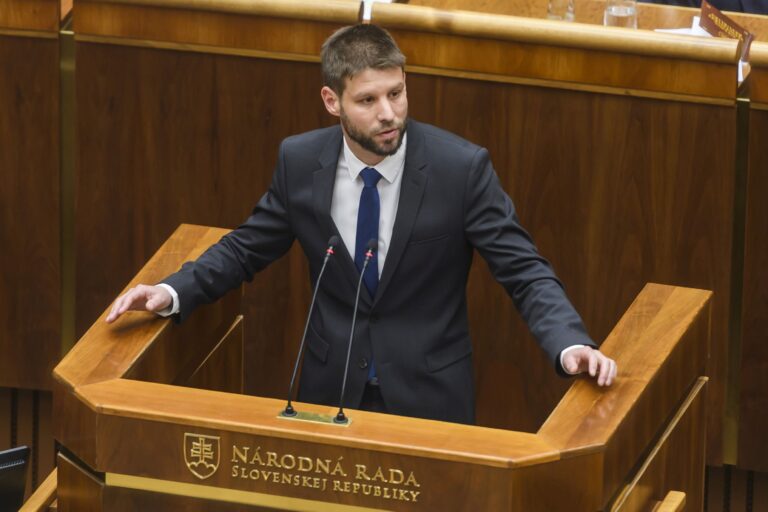 Michal Šimečka. Foto: Jaroslav Novák/TASR