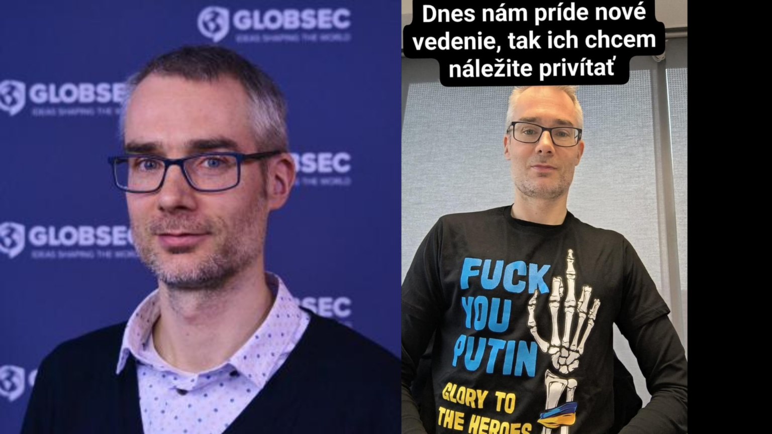 Daniel Milo privítal nové vedenie rezortu vnútra tričkom s nápisom F*ck ...