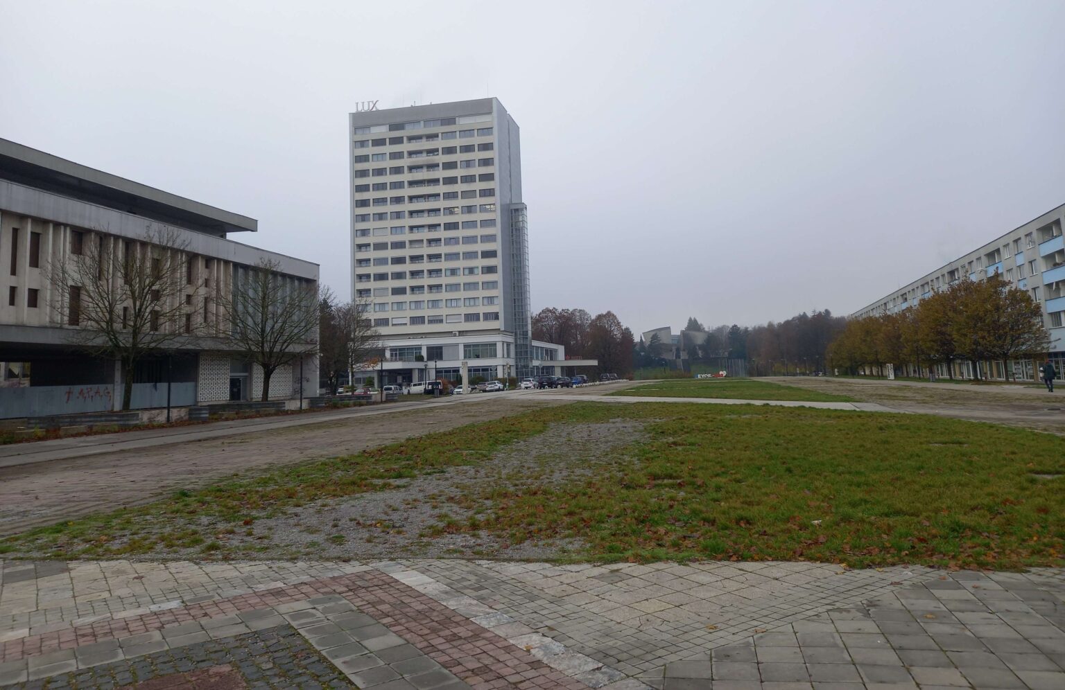 Časť Námestia slobody v Banskej Bystrici. Foto: Mário Kaprálik