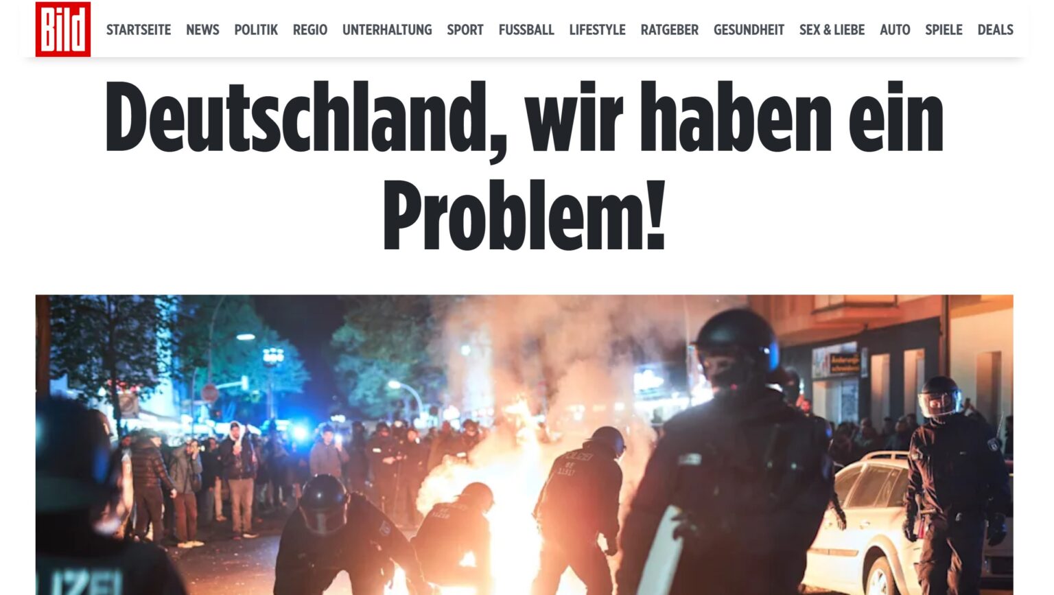 Foto: Bild.de/screenshot