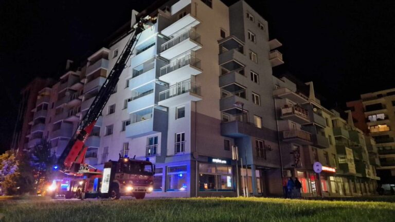 Požiar bytu v Liptovskom Mikuláši. FOTO: Liptov112