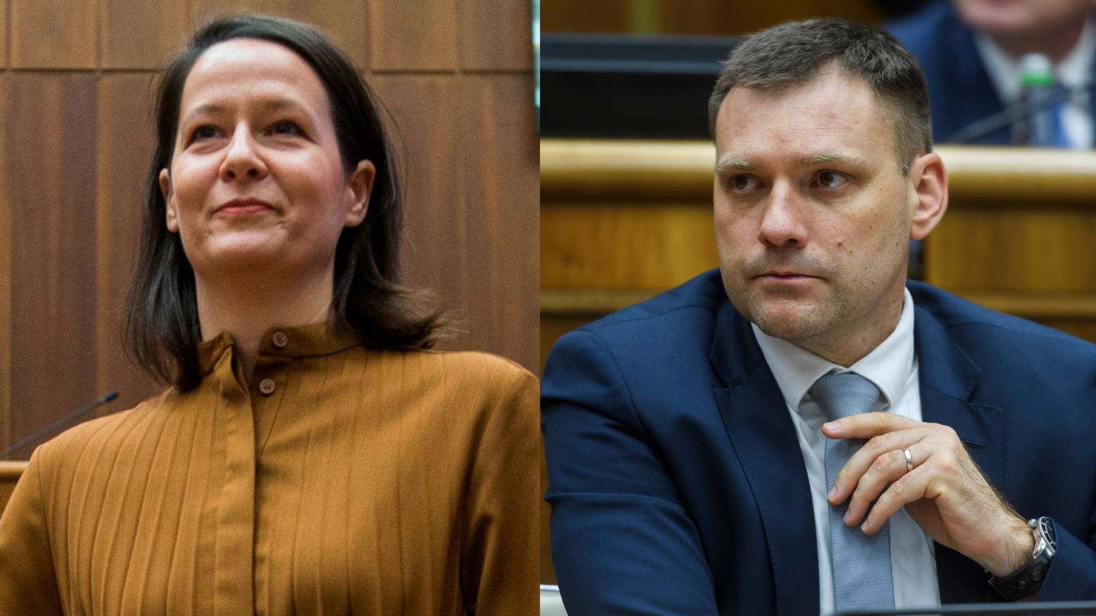 Zuzana Števulová a Tomáš Taraba. Foto Novák, Kotian/TASR