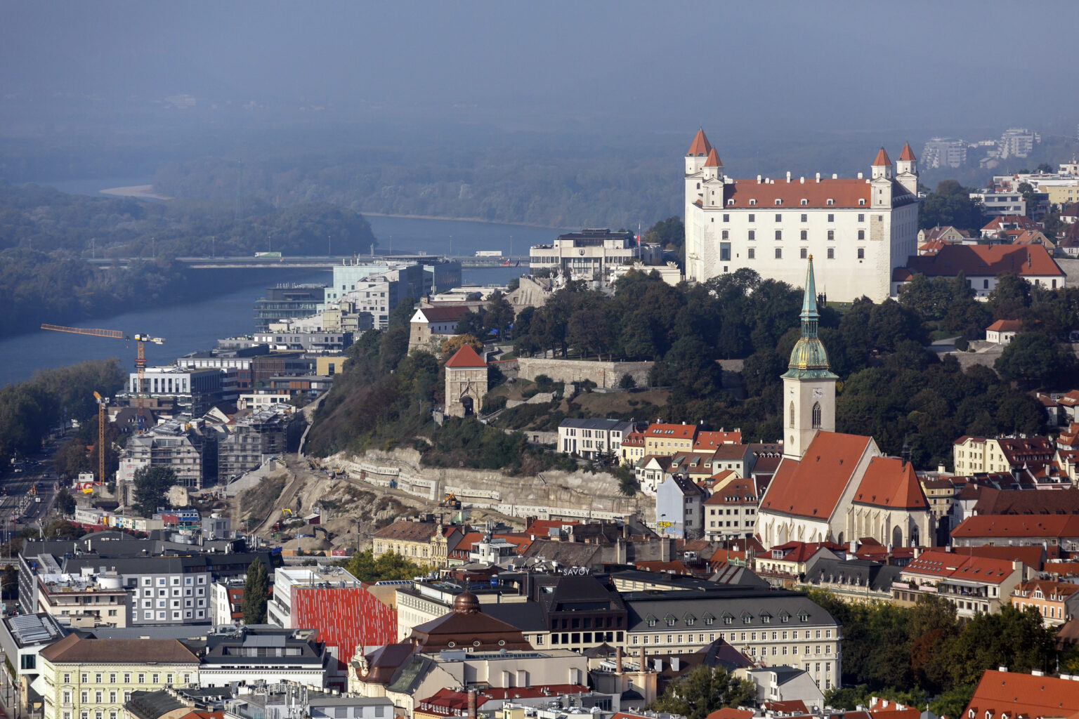 Panoráma Bratislavy. Foto: Dano Veselský/TASR