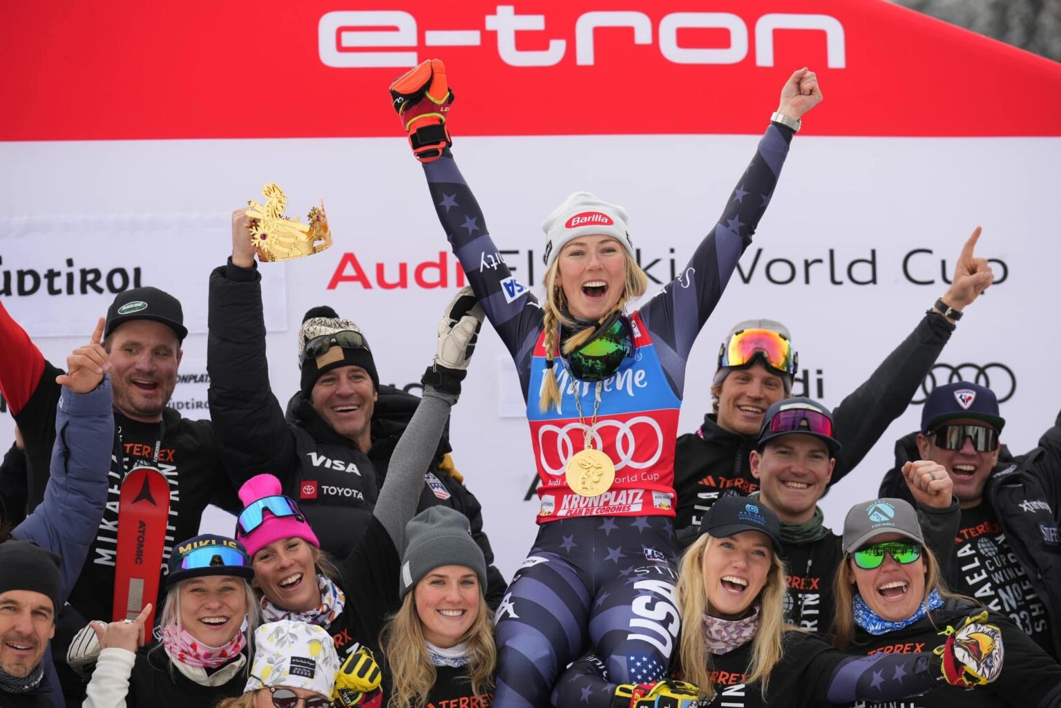 Mikaela Shiffrinová si v obrovskom slalome ublížila. Ilustračný obrázok. Foto: FB Mikaela Shiffrin.