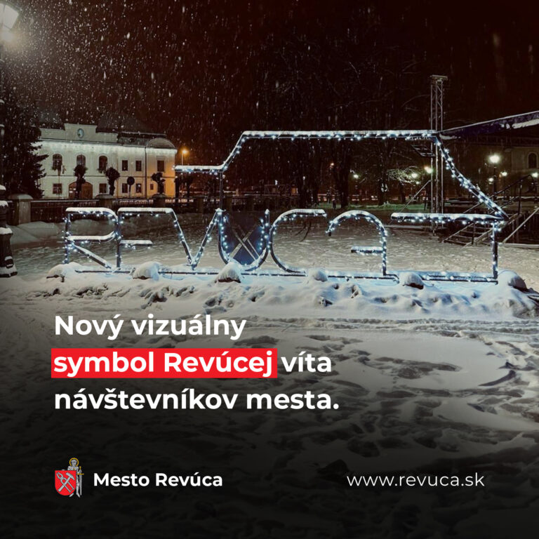 Revúca má nový vizuálny symbol