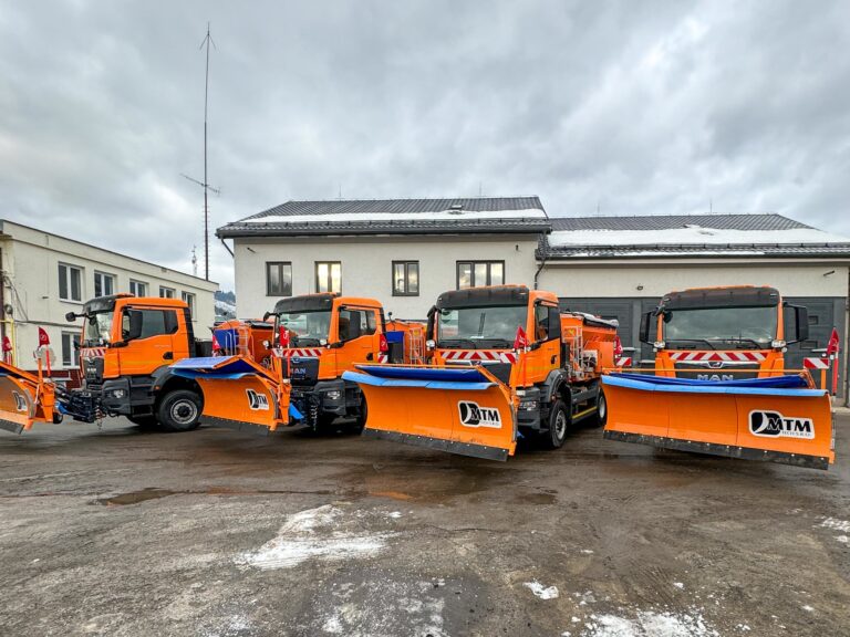 Nové sypače už jazdia v regiónoch Orava, Liptov a Kysuce