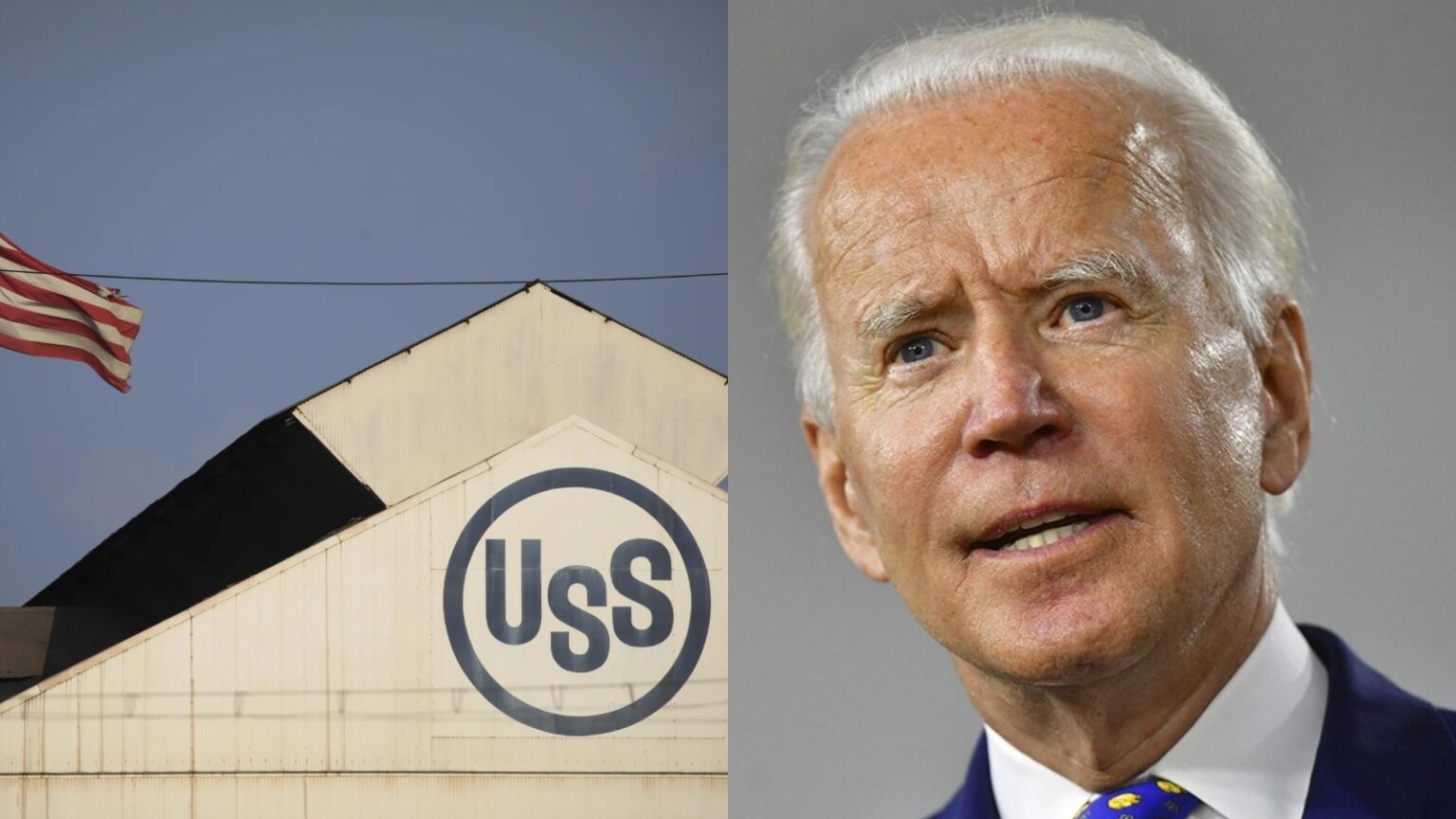 Joe Biden chce dať preveriť plánovaný predaj U. S. Steelu japonskému Nippon Steelu. Foto: Mike Darnay CBS News/politico.com