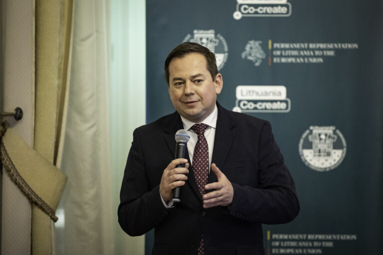 Arnoldas Pranckevičius. Foto: PermRep of Lithuania to the EU/X