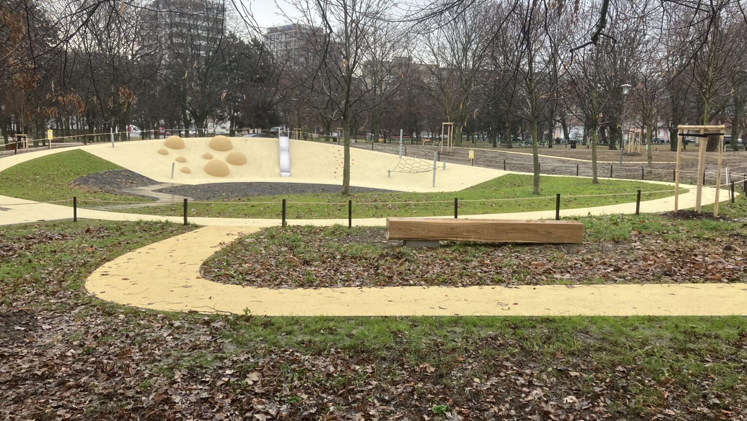 Park na Račianskom. Foto: Ivan Lučanič