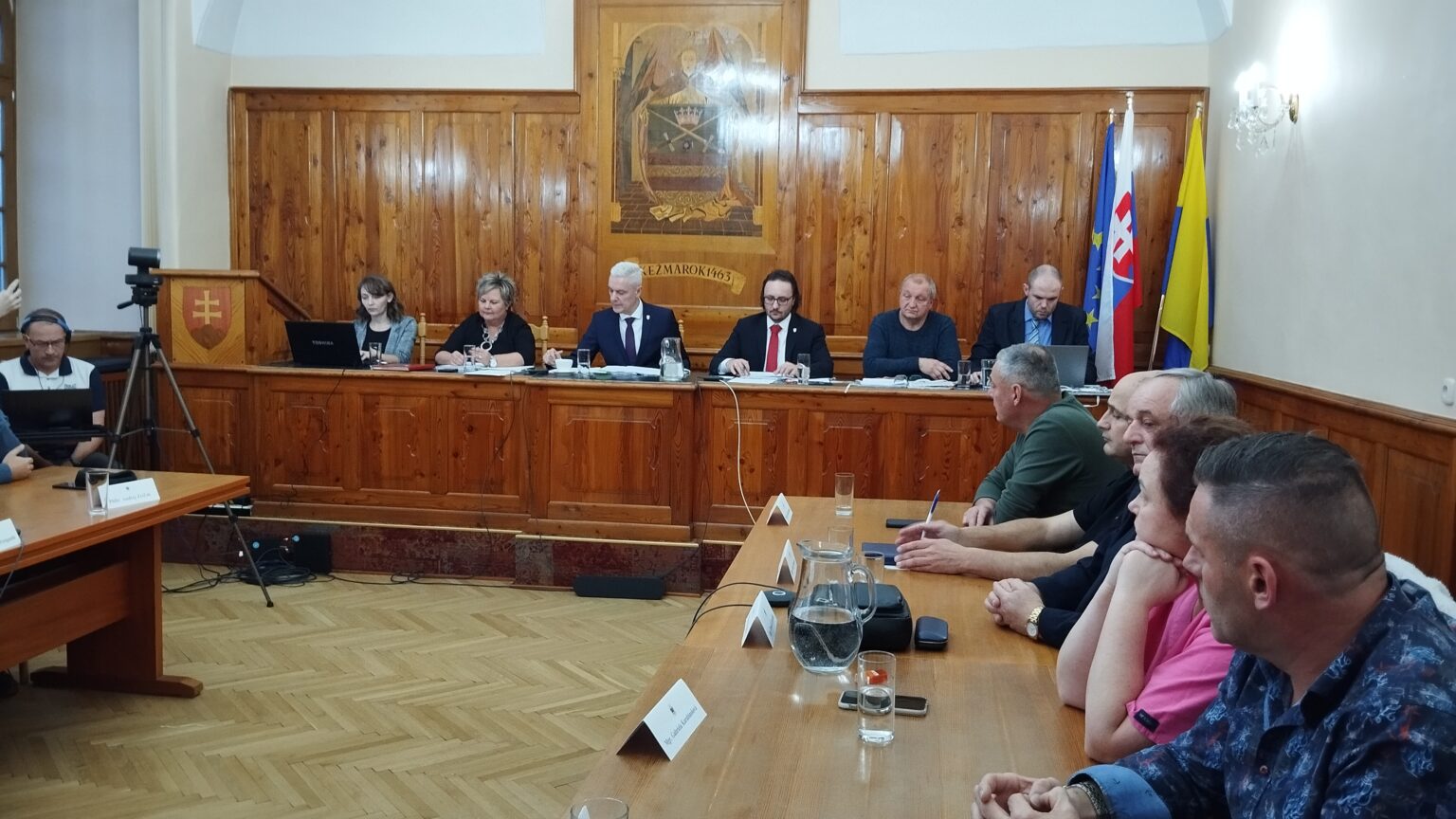 Zasadnutie Mestského zastupiteľstva v Kežmarku. Foto: Rastislav Ovšonka