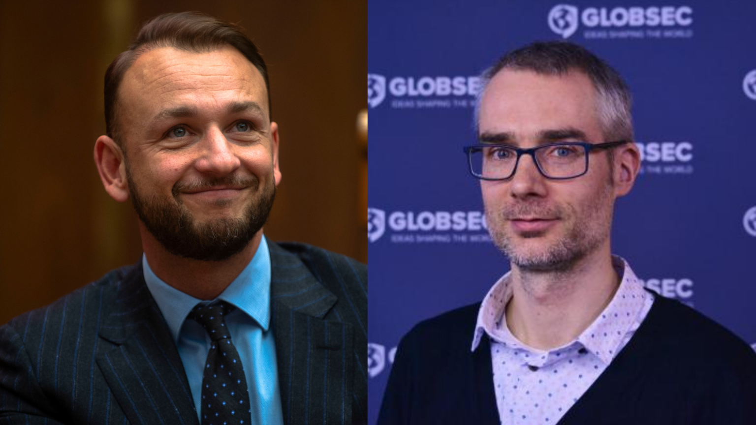 Matúš Šutaj Eštok a Daniel Milo. Zdroj: Kotian/TASR a Facebook