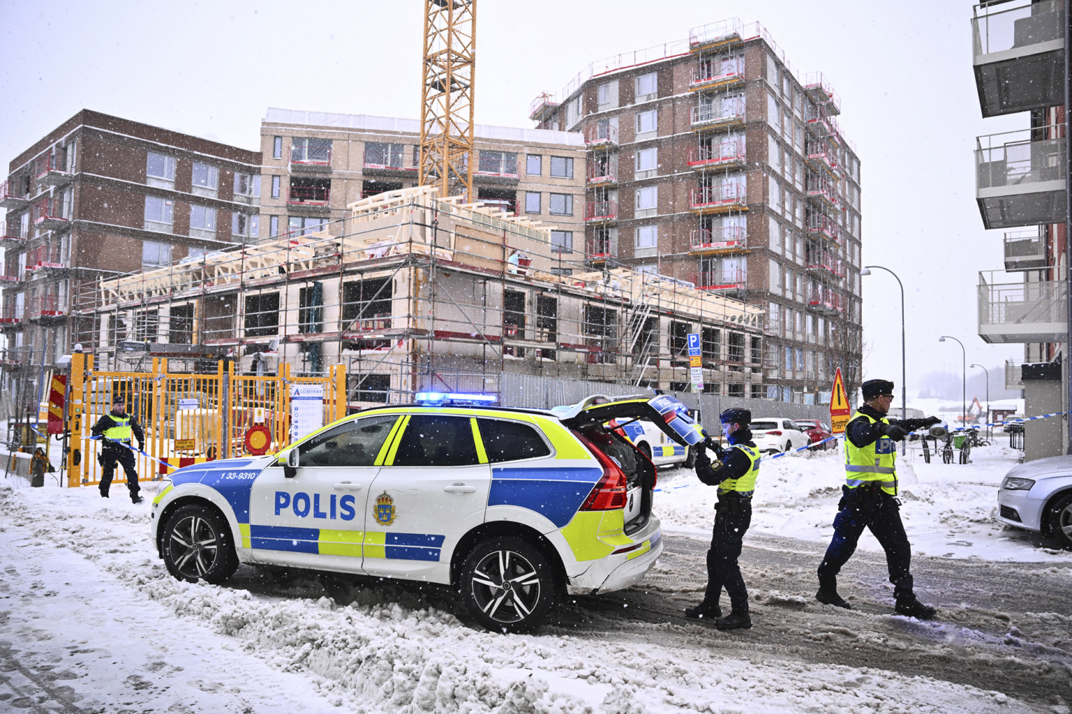Švédska polícia, ilustračný obrázok. Foto: TASR/AP
