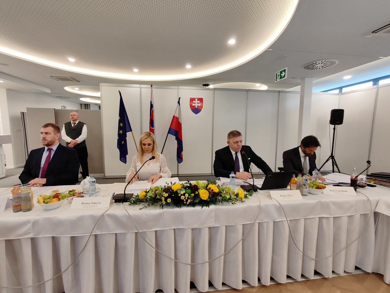 Rokovanie vlády v Trenčíne. Foto: Rasťo Harakal
