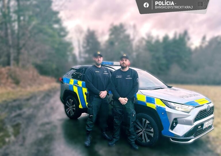 Policajti vypátrali na Sliači muža. Zachránili ho doslova v hodine dvanástej