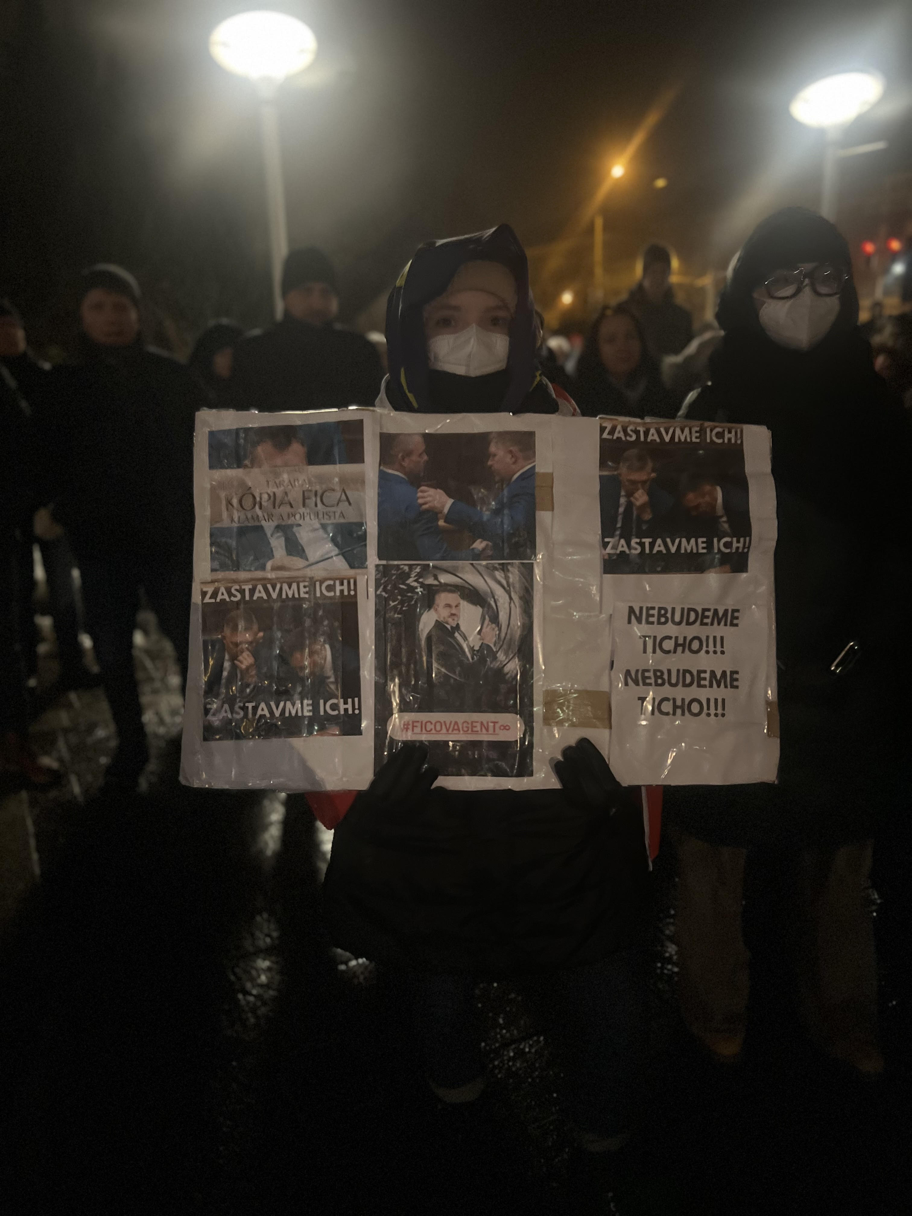 Dav v Prešove skandoval: Dosť bolo Fica, či UŠP si nedáme!