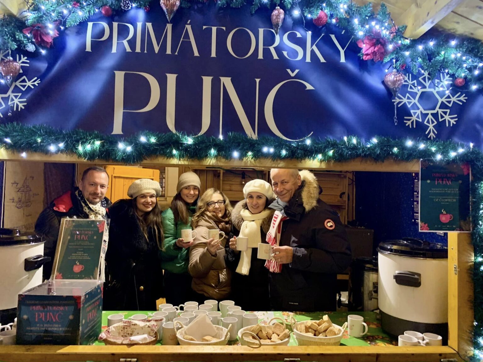 Banskobystrická samospráva každoročne v predvianočnom čase organizuje Primátorský punč. Foto: Mesto Banská Bystrica