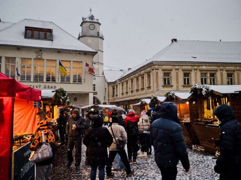 Vianočné trhy sú v meste Trenčín ekologické
