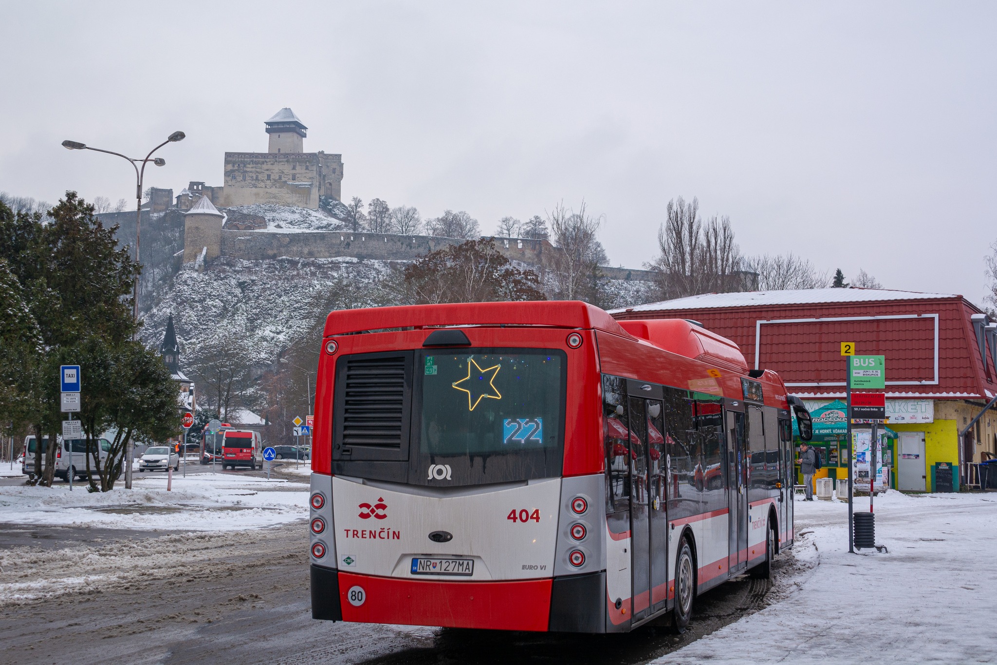 Po roku je späť. V Trenčíne bude jazdiť obľúbený vianočný autobus