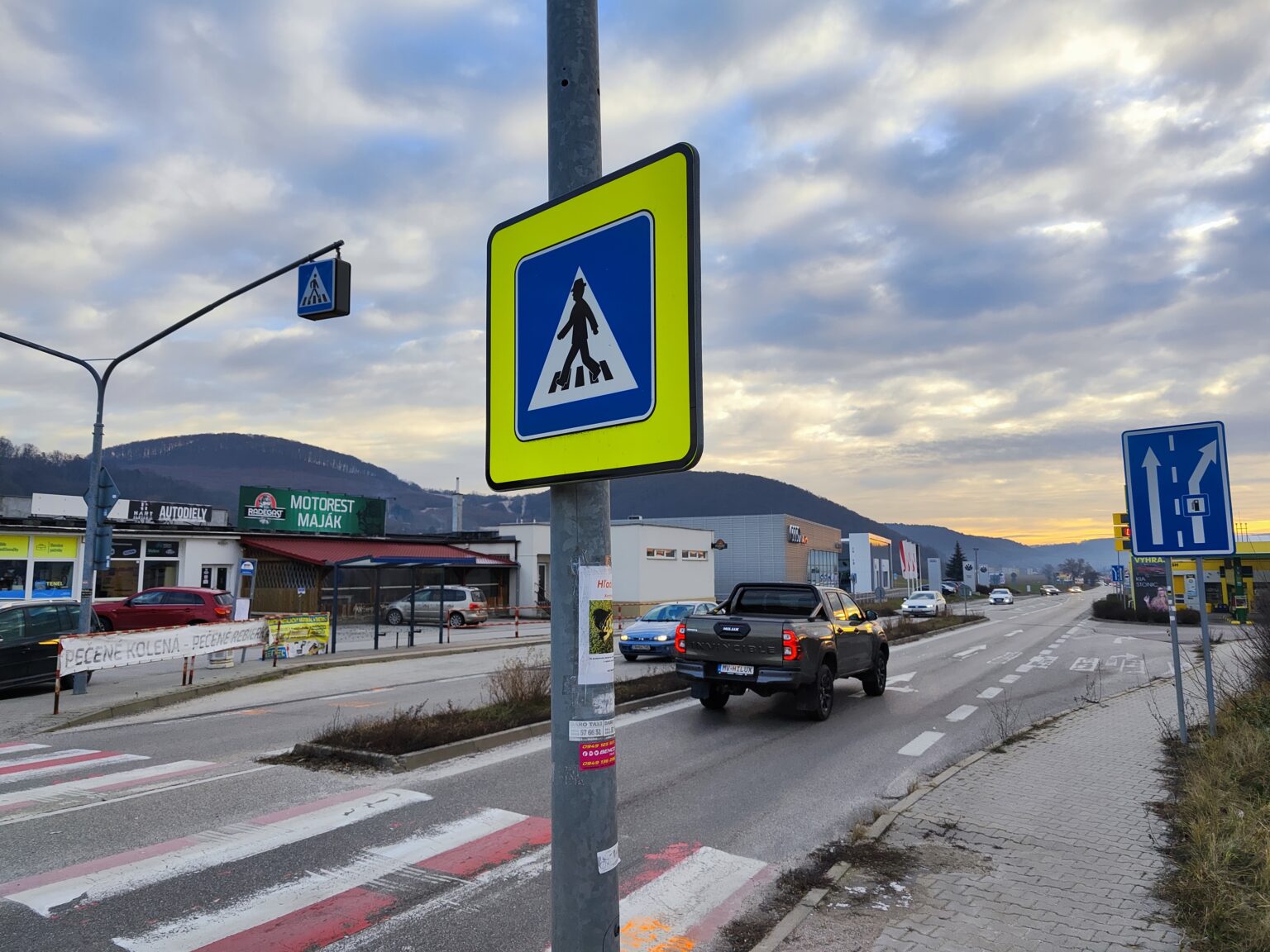Na tomto mieste zachytil vodič osobu. Foto: Rasťo Harakal