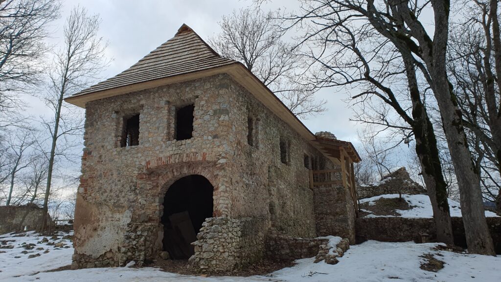 Dom veliteľa na Muránskom hrade. Foto: Branislav Caban