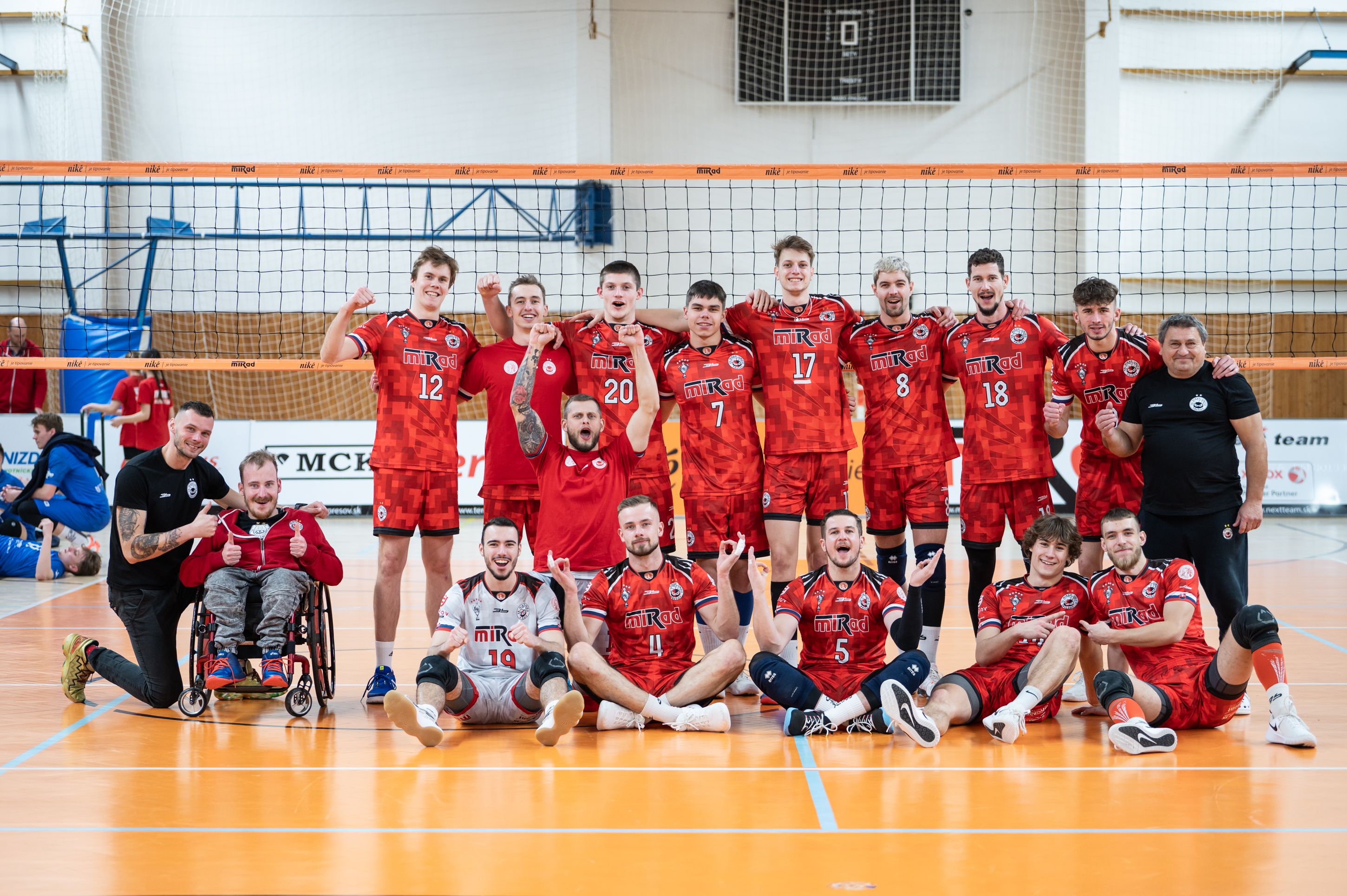 Prešovskí volejbalisti postupujú do nadstavby z druhého miesta