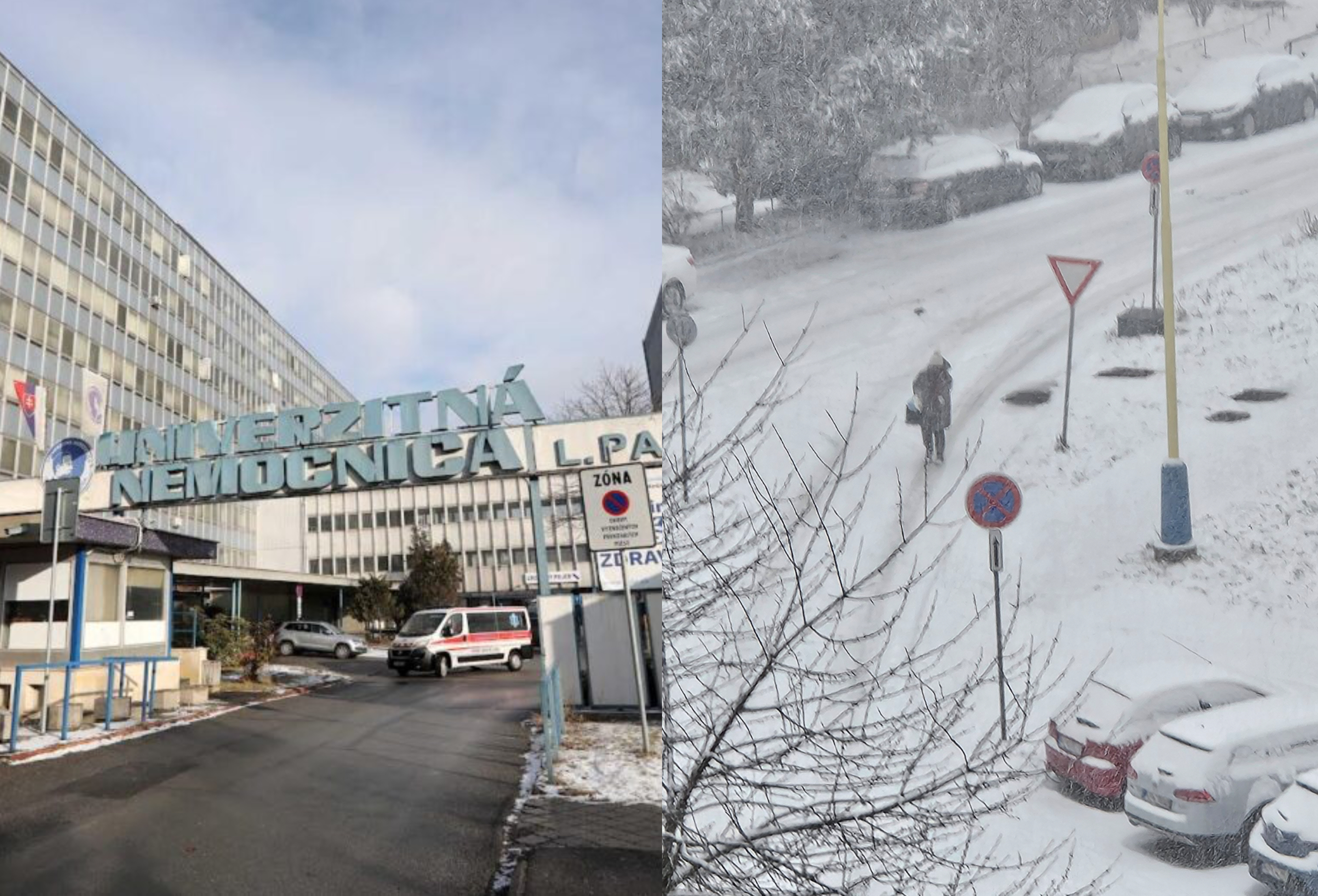 Zlé poveternostné podmienky napáchali škody, urgentné príjmy sú preplnené 