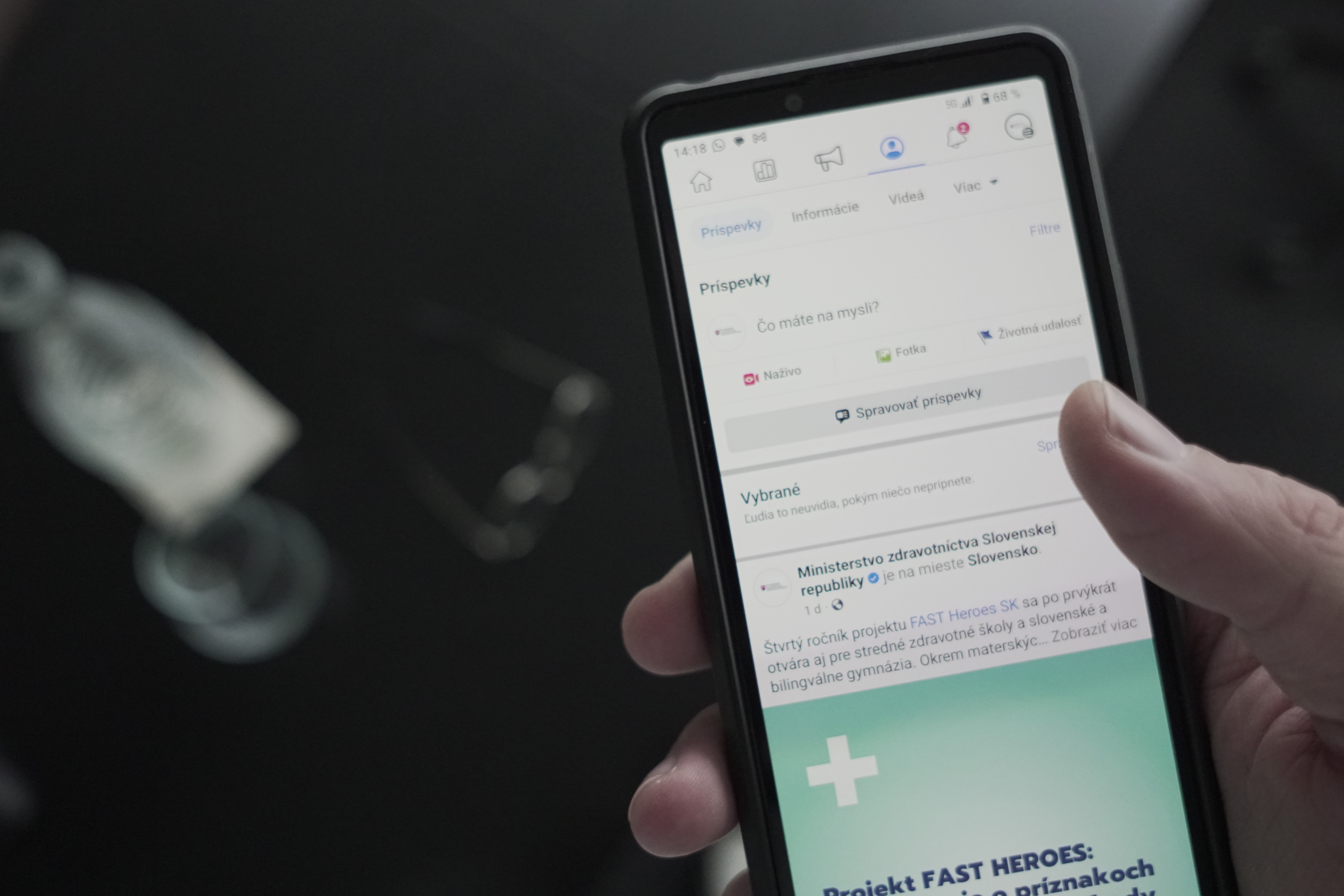 Prístup na facebook ministerstva: Dva roky pre nich nepracujem a moderátorom účtu som zostal doteraz
