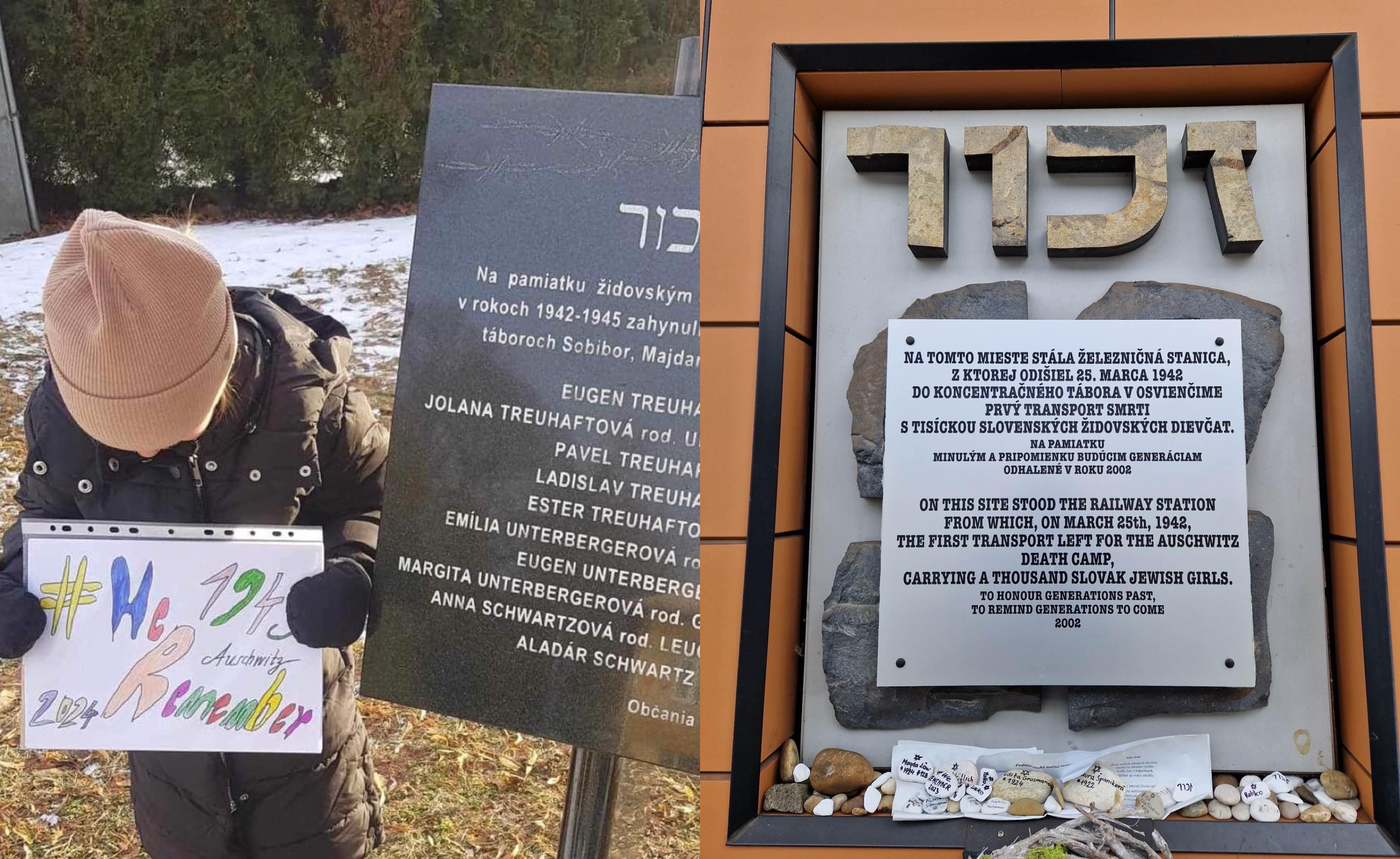 Pamätníky v Poprade pripomínajú hrôzy minulosti. Aj toto mesto sa smutne zapísalo do histórie holokaustu