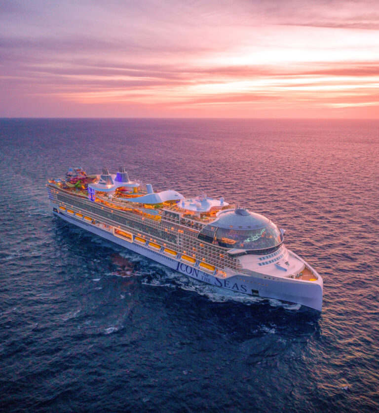 Ikona morí. Foto: Twitter/Royal Caribbean