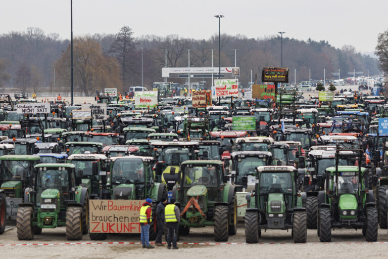 Protesty farmárov v Nemecku sa skončili.  Volanie po politickom obrate sa bezprostredne konať nebude