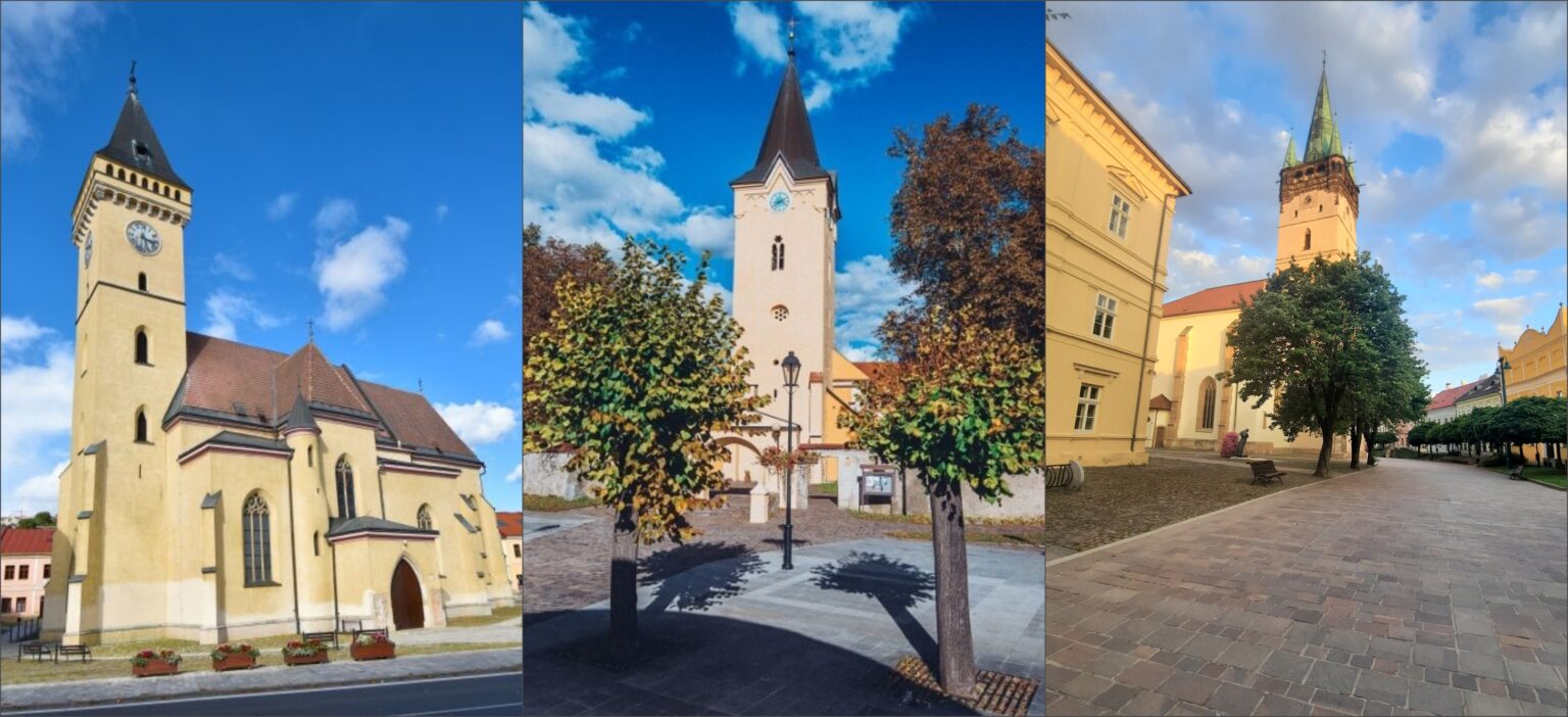 Zľava: Sabinov, Veľký Šariš a Prešov. Foto: www.sabinov.sk, www.regionsaris.sk, redakcia
