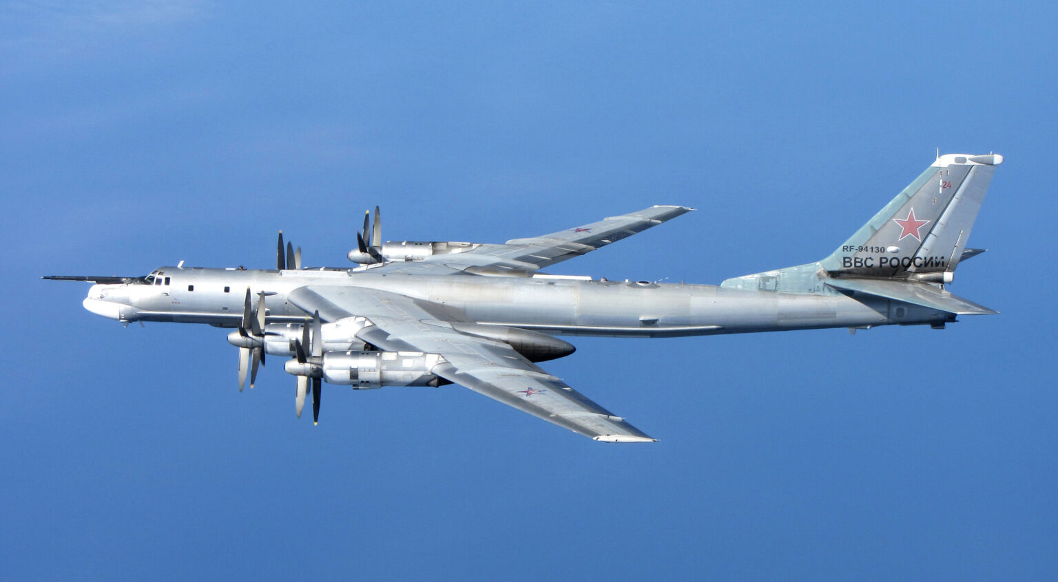 Strategický bombardér Tupolev Tu-95, ilustračný obrázok. Foto: Wikipedia