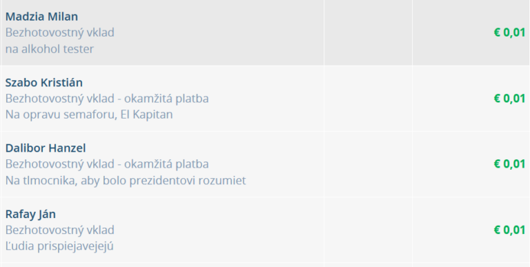 Prezidentský transparentný účet Andreja Danka zaplavili centové dary