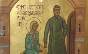 Gruzínsko: Ikona Stalina v chráme Svätej trojice vyvolala nepokoje