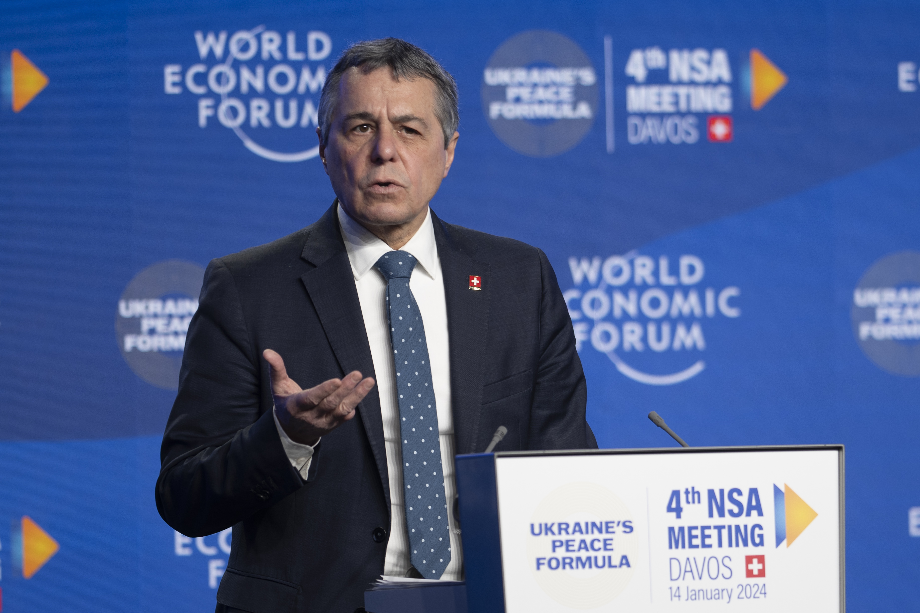 Švajčiarsky minister zahraničných vecí vyzýva na zapojenie Ruska do diskusie o mierovom riešení vojny na Ukrajine