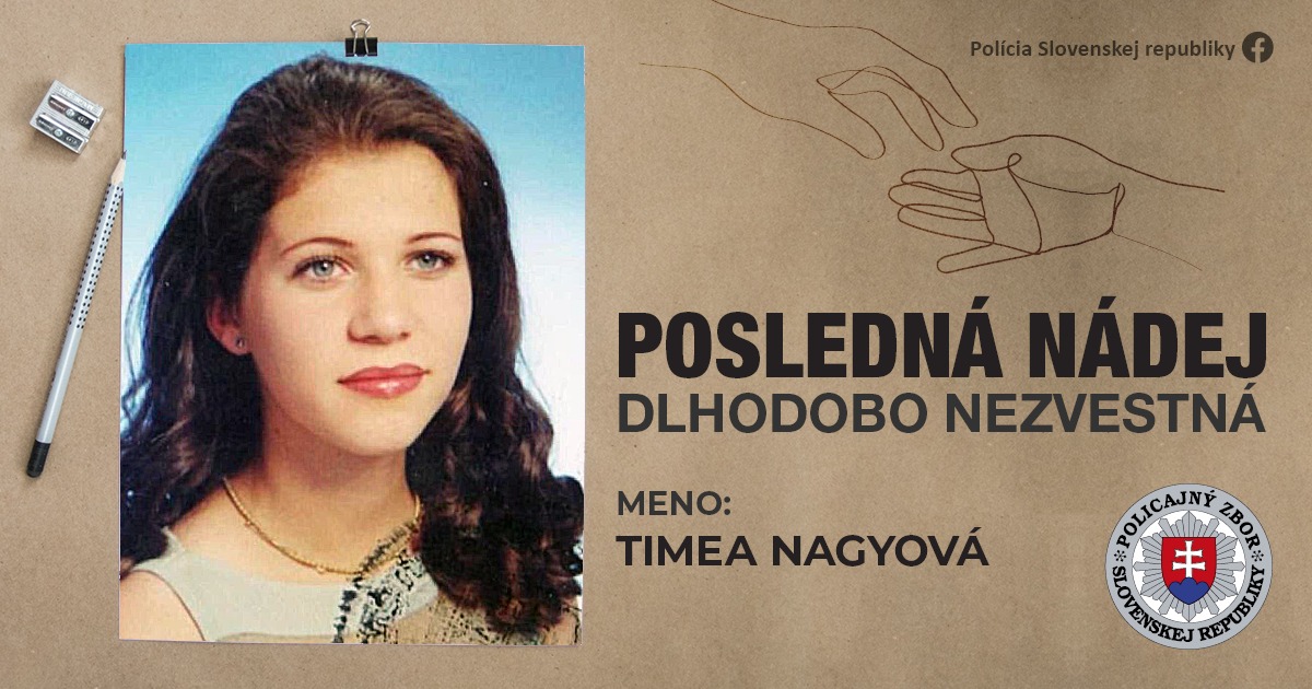 Rodina sa nevzdáva nádeje: Nezvestnú Timeu hľadajú už 22 rokov