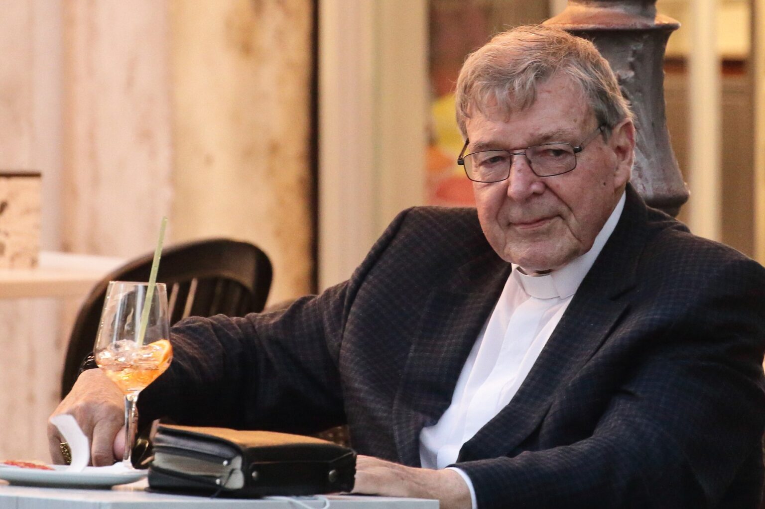 Kardinál George Pell v Ríme, 2020. zdroj: Profimedia