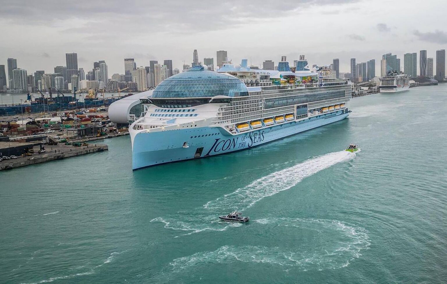 Najväčšia výletná loď na svete Icon of the Seas. Foto: Profimedia.sk