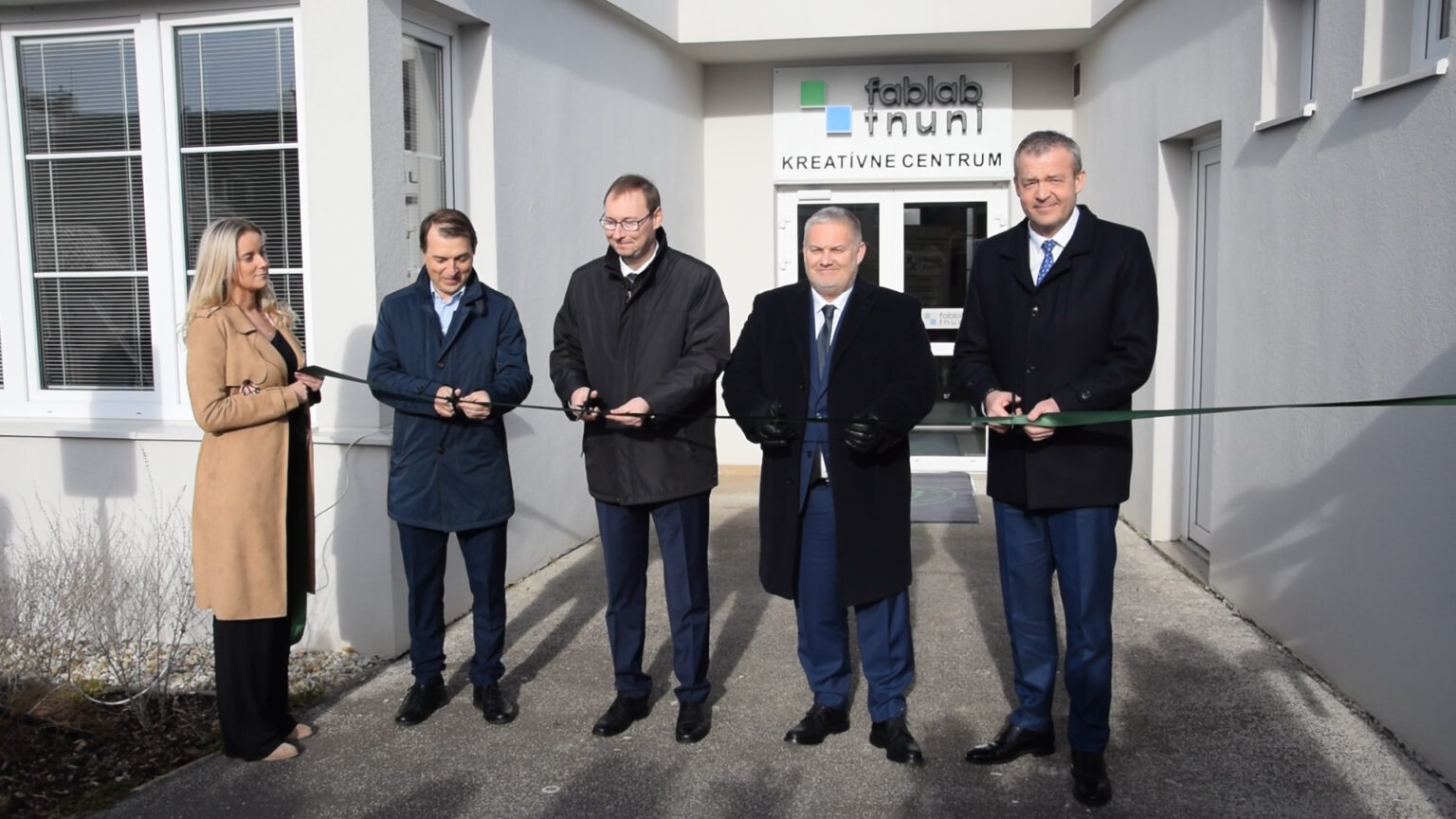 Otvorenie kreatívneho centra FabLab TnUni. Foto: Rasťo Harakal