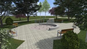 Zverejnili vizuál novej fontány na Furči. Využije aj moderné technológie