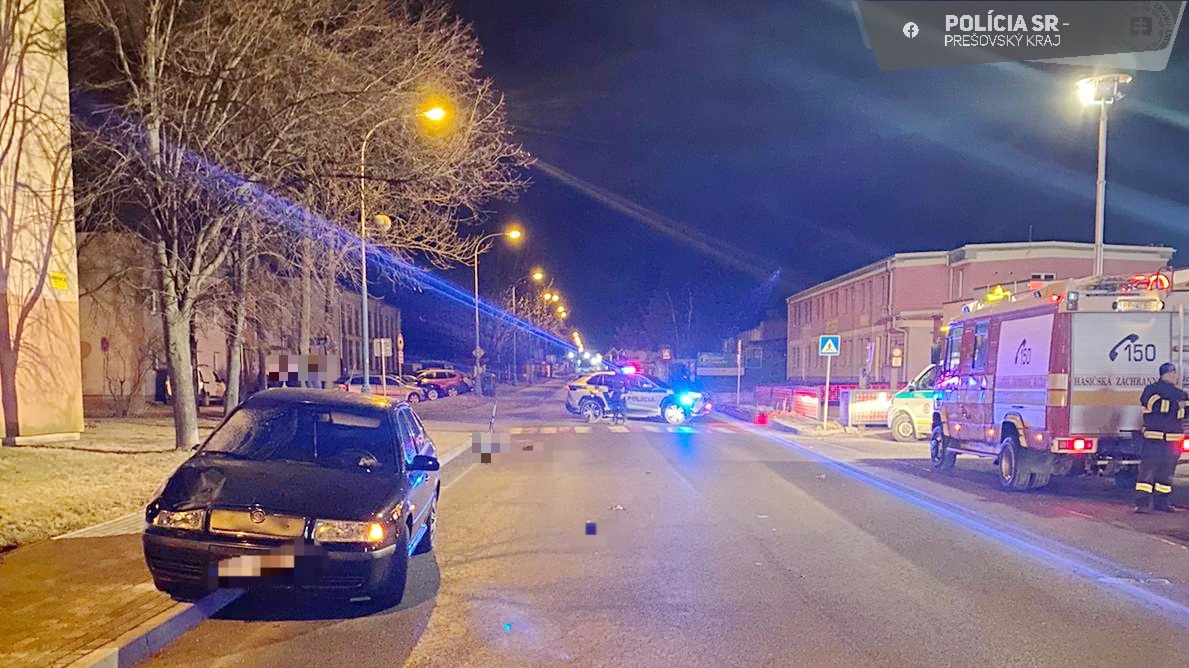 Dopravná nehoda v Poprade si vyžiadala jeden ľudský život 