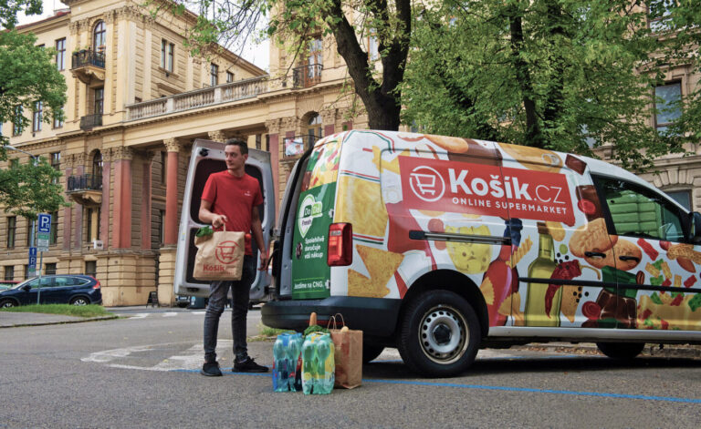 Online supermarket  Košík.cz mieri na Slovensko. Foto: Košík.cz