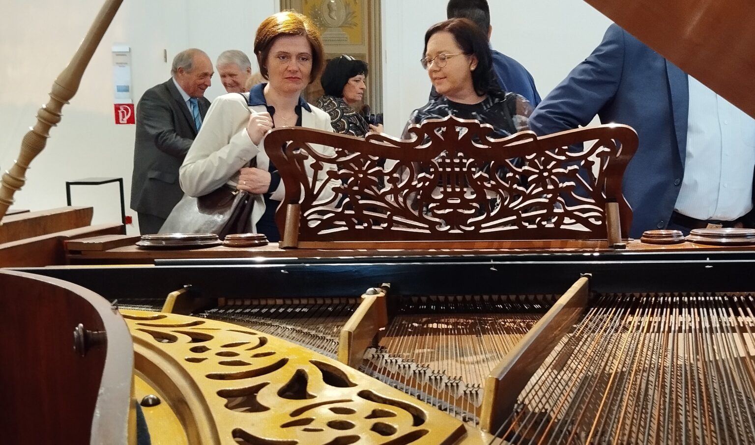 V Letohrádku Dardanely v Markušovciach otvorili vynovenú expozíciu Hudobná perla Spiša. Foto: Rastislav Ovšonka